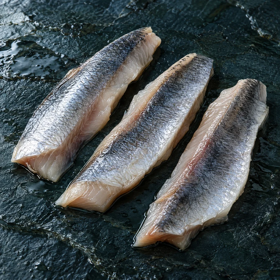 Кусочки рыбы для рыбалки